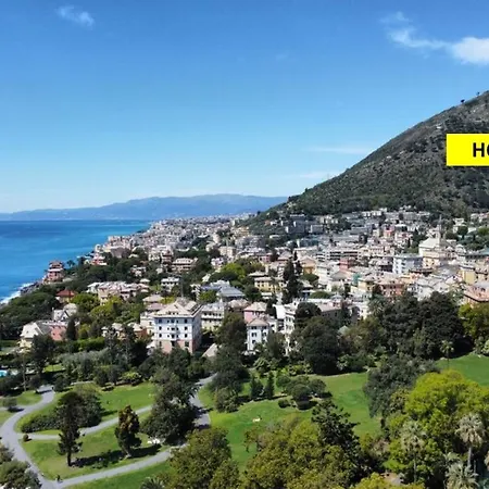 Eleganza In Centro A Nervi, A 2 Passi Dal Mare. *
